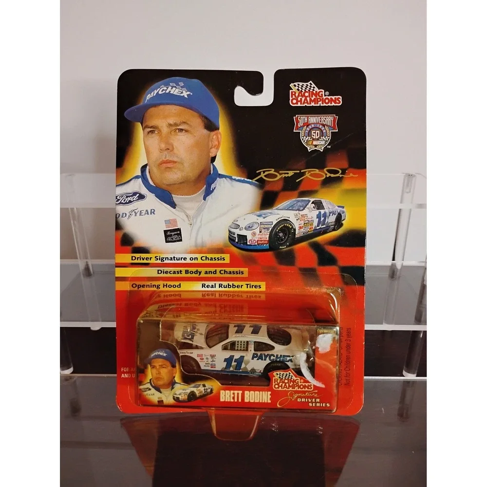Racing Champions Brett Bodine 11 Paychex 1:64 Diecast‎ NASCAR 50th Anniversary